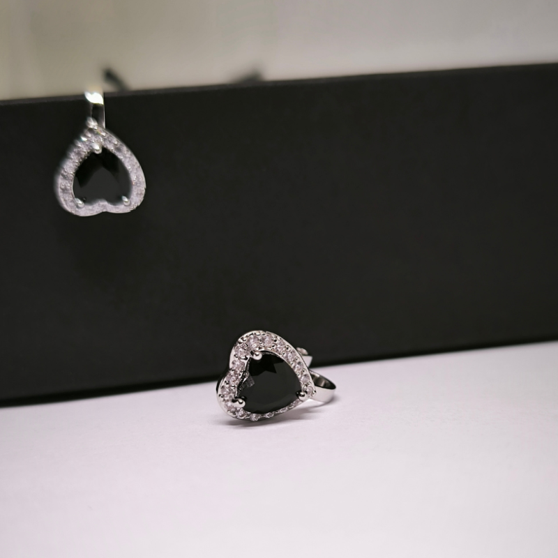 Auskari-klipši „Sirds noslēpums“