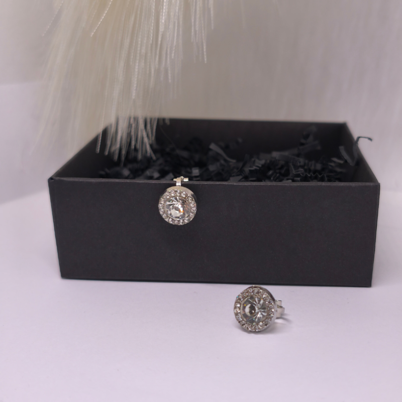 Auskari - klipši „Spīduma aplis“