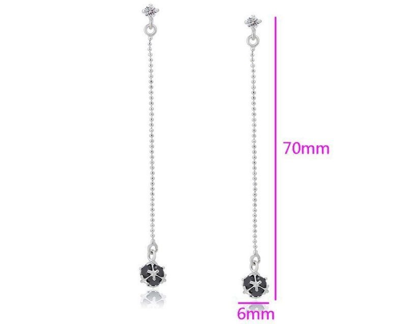 Minimālisma dizaina gari auskari