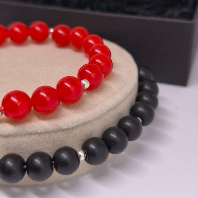 Rokassprādžu komplekts pārim „Mīlestības pievilkšanās“