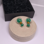 Auskari „Smaragda sapnis“