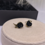 Auskari "Melnā roze"