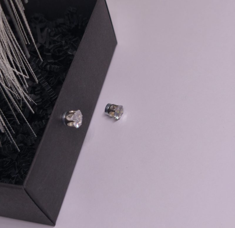 Magnētiskās auskari "Mirdzums"