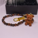 Roku darbs somas un atslēgu piekariņš "Lācītis"