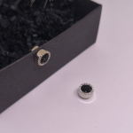 Magnētiskās auskari „Mēness ēna“