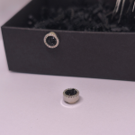 Magnētiskās auskari „Mēness ēna“