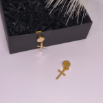 Magnētiskās auskari "Gaismas zīme"