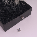 Magnētiskās auskari „Gaismas kubs“