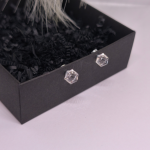 Magnētiskās auskari "Ledus kristāli"