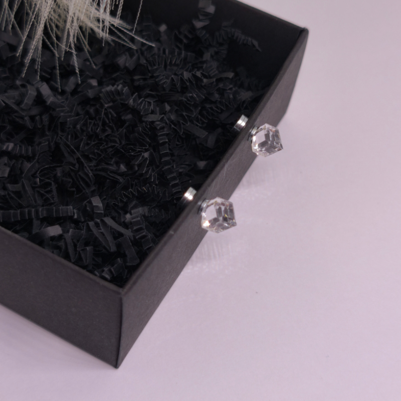 Magnētiskās auskari "Ledus kristāli"