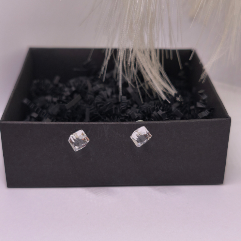 Magnētiskās auskari "Ledus kristāli"