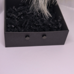 Magnētiskās auskari „Melnais klusums“