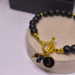 Personalizēta rokassprādze „Melnais greznums“