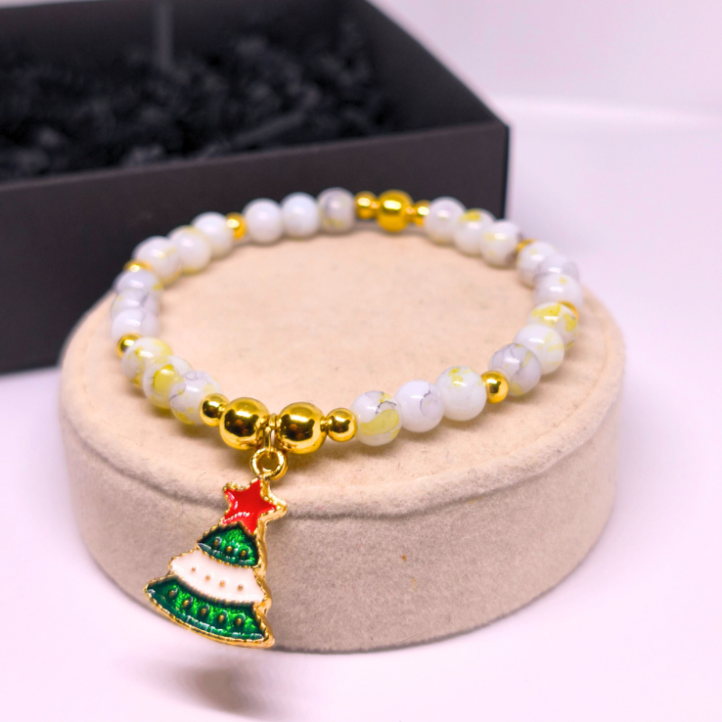 Rokassprādze ar rokām darināta "Ziemassvētku rīts"