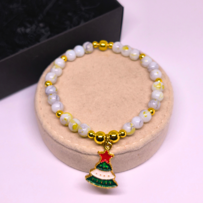 Rokassprādze ar rokām darināta "Ziemassvētku rīts"