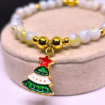 Rokassprādze ar rokām darināta "Ziemassvētku rīts"