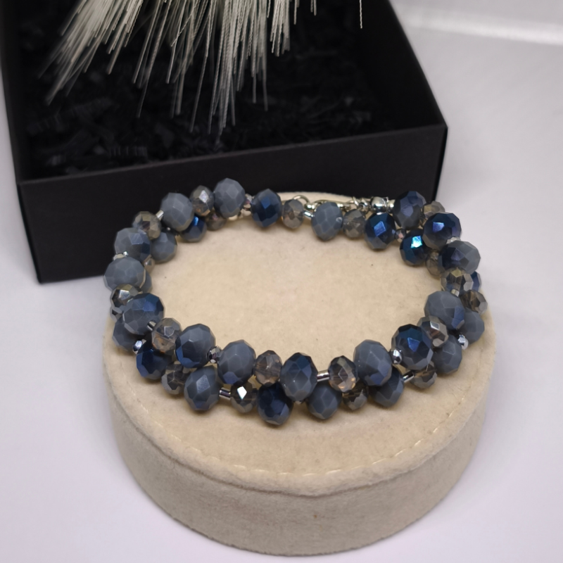 Roku darinātu rotu komplekts "Nakts mirdzums"