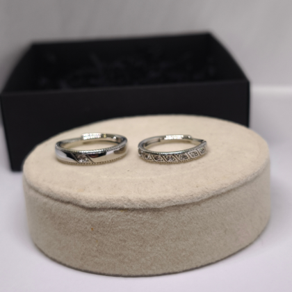 Gredzenu komplekts pārim "Mīlestības solījums"