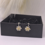 Auskari - klipši „Saulainā elegance“