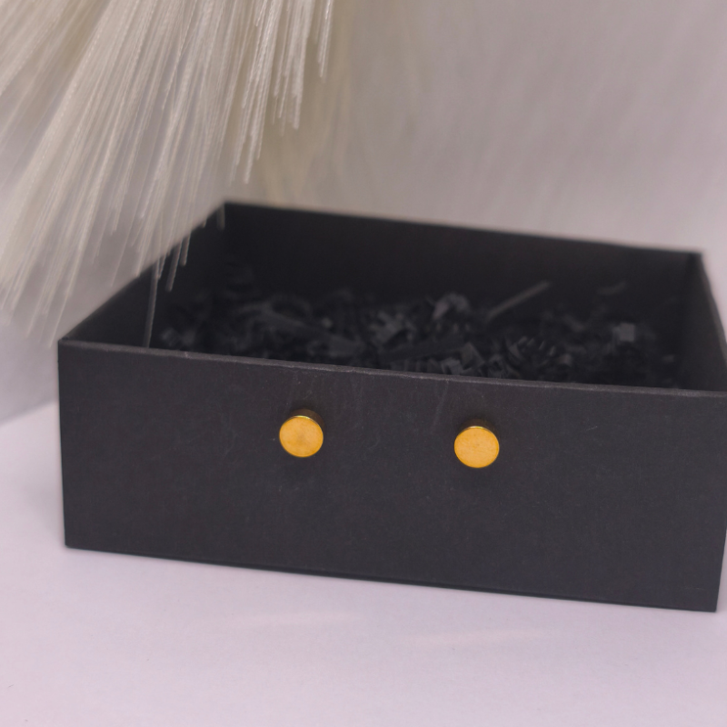 Magnētiskās auskari „Zelta punkts“