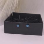 Magnētiskās auskari „Klusa zilgme“