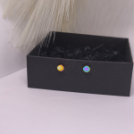 Magnētiskās auskari „Hologrāfiskais klusums“