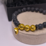 Rokassprādžu komplekts pārim "Lavas solījums"