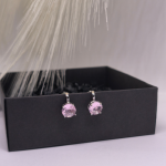 Auskari – klipši „Rozā šarms“