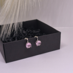 Auskari – klipši „Rozā šarms“