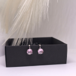 Auskari – klipši „Rozā šarms“