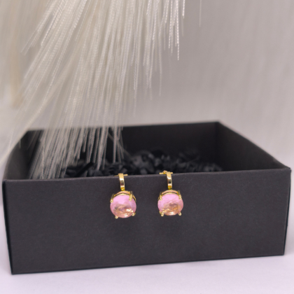 Auskari – klipši „Šampanieša roze“