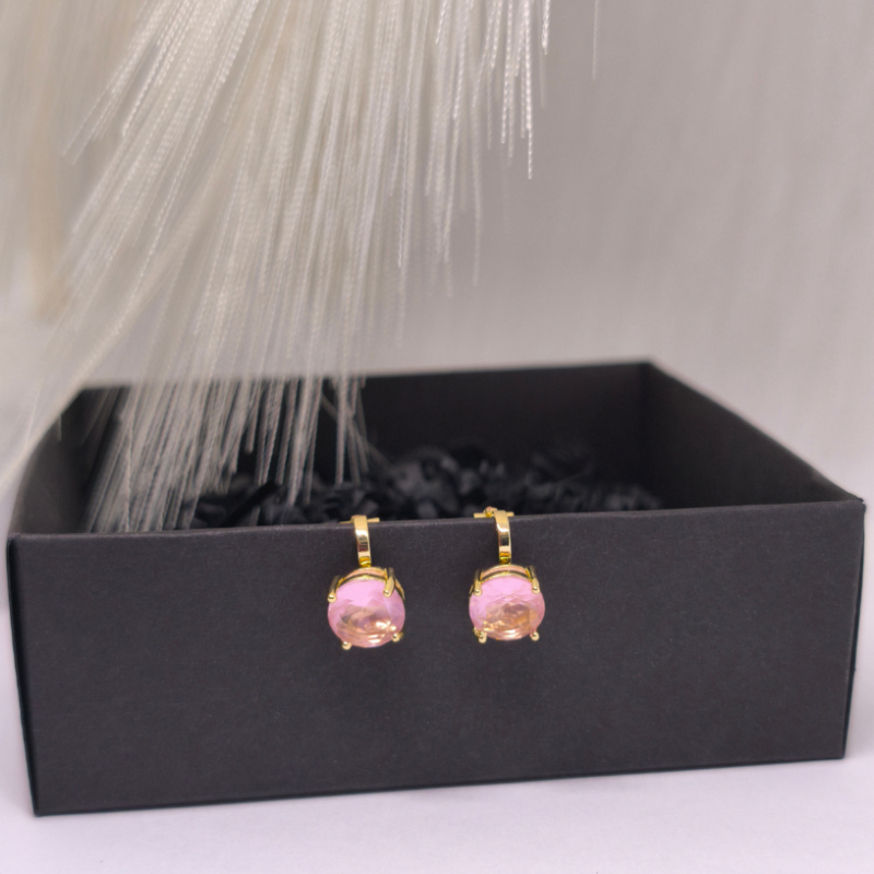 Auskari – klipši „Šampanieša roze“