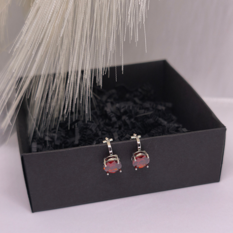 Auskari – klipši „Rubīna mirdzums“