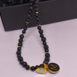 Personalizēta rokām darināta kaklarota „Mūžīgā saikne“