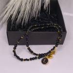 Personalizēta roku darba kaklarota „Sirds atspulgs“